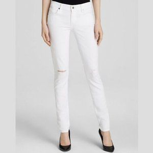 CITIZENS Avedon Skinny in Distressed White - 30